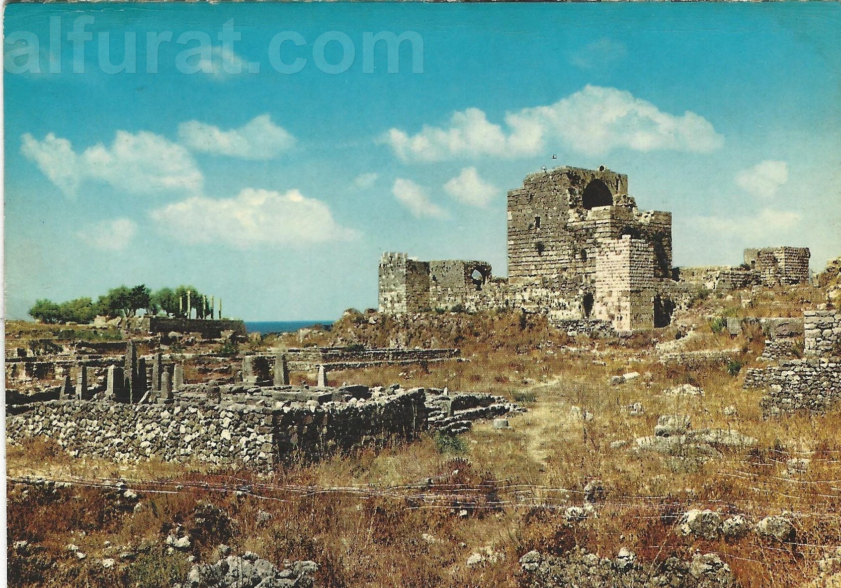 Byblos - Rechel Temple with Obelisks, 25th Century B.C. and the Castle 987 - 158 جبيل