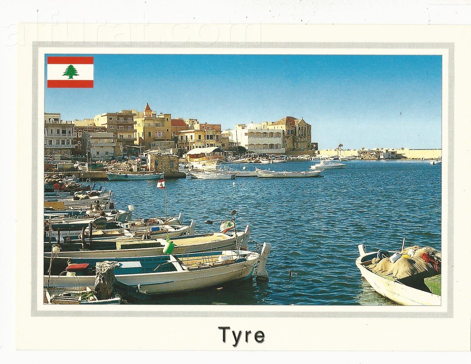 Tyre  the Harbour   C 937A صور