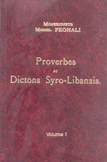 Proverbes et Dictons Syro - Libanais 1/4