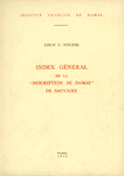 Index General de la Description de Damas de Sauvaire