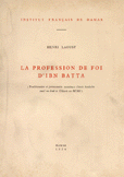 La Profession de Foi d'ibn Batta