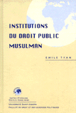 Institutions Du Droit  Public Musulman