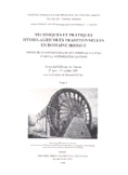 Techniques Et Pratiques Hydro Agricoles Traditionnelles En Domaine Irrigue T1