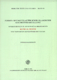 Formen Spatmittelalterlicher Islamischer Geschichtsdarstellung