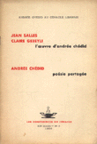 l'oeuvre d'Andree Chedid