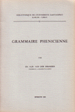 Grammaire Phenicienne