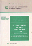 Transfiguration Sacrale De La Societe Civile