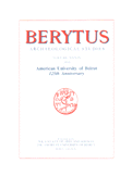 Berytus v - XXXIX 1991