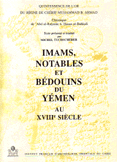 Imams Notables et Bedouins du Yemen au 19e siecle