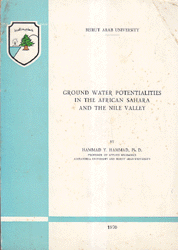 Ground Water Potentialities In The African Sahara and The Nile Valley