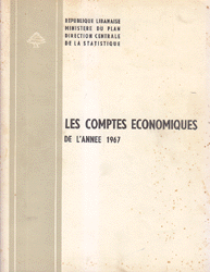 Les Comptes Economiques De L'Anne 1967