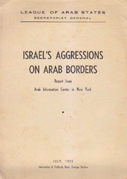 Israel's Aggressions On Arab Borders