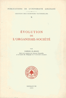 Evolution de l'organisme-societe