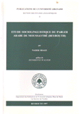 Etude sociolinguistique du parler Arabe de Moussaytbé