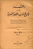 المختصر في تاريخ آداب اللغة العربية