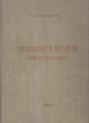 De L'Amanus Au Sinai Sites et Monuments