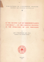 Is the Second Law of Thermodynamics Universal? On the Cardinal Dilemma in the Evolution of Life Processes