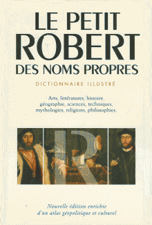 Le Petit Robert des noms propres
