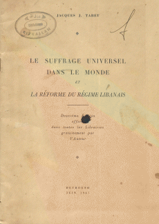 Le Suffrage Universel dans le Monde