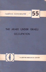 The Arabs under Israeli Occupation