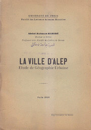 La Ville D'Alep