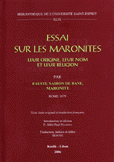 Essai Sur Les Maronites