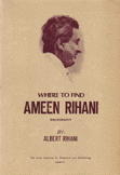 Where to find Amin Al-Rihani Bibliography