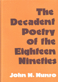 The Decadent Poetry Of The Eighteen Nineties