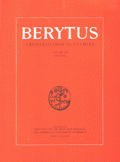 Berytus v - XLI 1993 - 1994