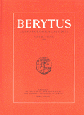 Berytus v - XXXVIII 1990