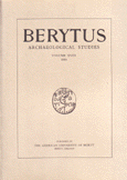 Berytus v - XVIII 1969