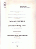 catalogue général of Egyptian antiquities Num. 6069 - 6082 the second find of Deir El-Bahari Coffins V2 F1