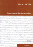 Linguistique Arabe et Pragmatique
