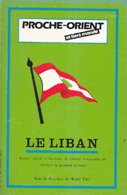 Proche Orient et Tiers Monde 9 Le Liban