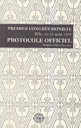 Premier Congres Sioniste Bale 29 - 31 Aout 1897