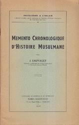 Memento Chronologique D'Histoire Musulmane