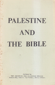 Palestine and The Bible