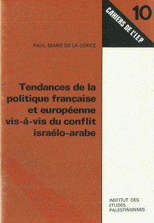 Tendances de la politique francaise et europeenne