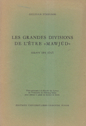 Les Grandes Divisions De L'Etre Mawjud