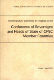 Conference of sovereigns and heads of state of opec member countries