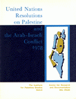 Les resolutions des nations unies sur la palestine et le conflit israelo-1978