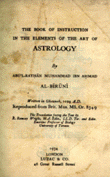 The book of instruction in the elements of the art of astrology
كتاب التفهم لأوائل صناعة التنجيم