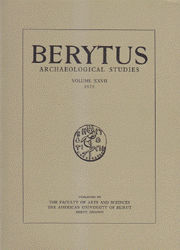 Berytus v - XXVII 1979