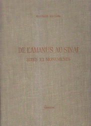 De L'Amanus Au Sinai Sites et Monuments