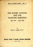 The united nations and the palestine question