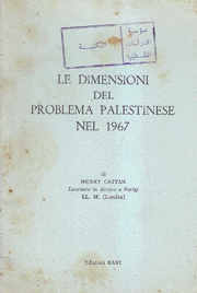 Le Dimensioni Del Problema Palestinese Nel 1967