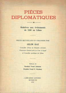 Pieces Diplomatiques