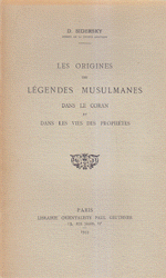 Les Origines Des L'Egendes Musulmanes