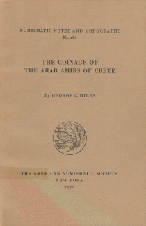 The coinage of the Arab amirs of Crete